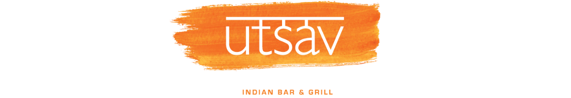 Eating Indian at Utsav restaurant in New York, NY.
